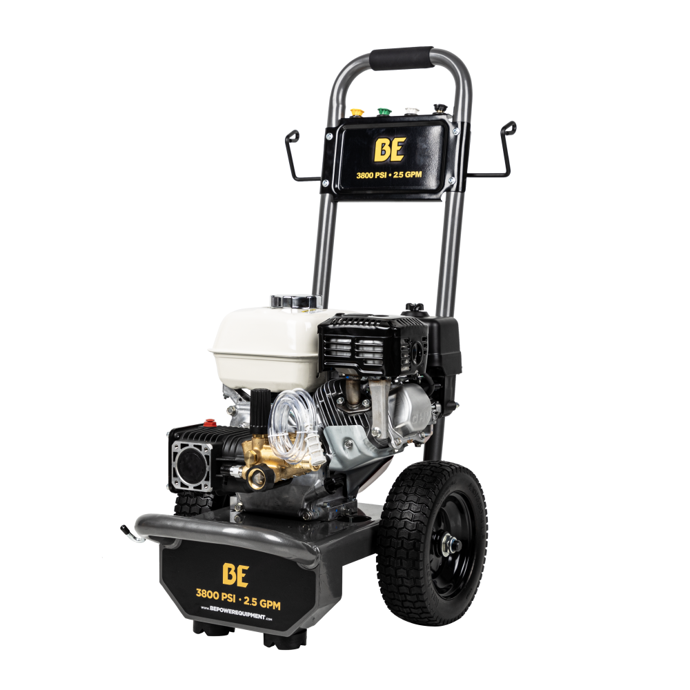 3,800 PSI 2.5 GPM Cold Water Gas Pressure Washer with Honda GX200
