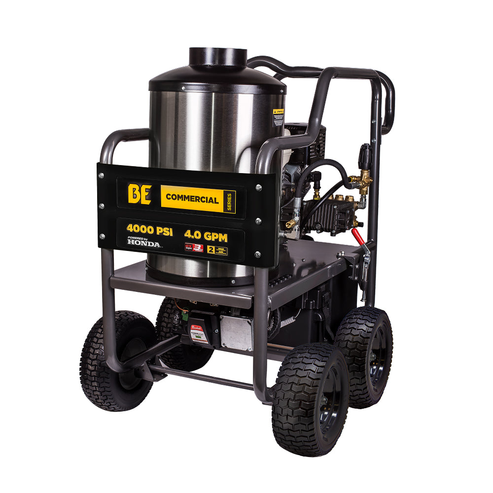 4,000 PSI - 4.2 GPM Hot Water Pressure Washer with Honda GX390